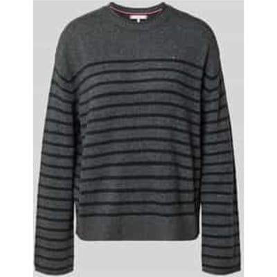 Regular fit gebreide pullover van pure wol