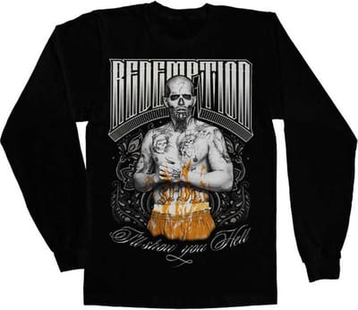 DC Comics Suicide Squad Longsleeve shirt -L- Redemption Zwart