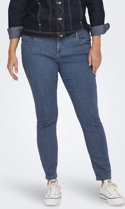 ONLY Carmakoma Skinny fit jeans CARANNA Mid waist Skinny fit Jeans