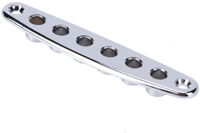 Dailygoods- Kantelplaat Hoogwaardige Zinklegering - Gitaaronderdelen - Montageringen - Basgitaar Accessoires - 3 Stuks - Duurzaam en Slijtvast - Gitaarsnaarplaat