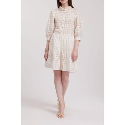 Anne Fontaine Parure Gold Size: L | Mini Dresses Outlet | Dames | Beige