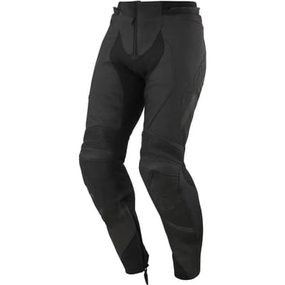 Ixon Avenger Zwart Leren Motorbroek - Broek