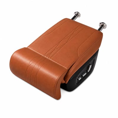 Autostoelkussen, stoelkussen voor auto, stoelbekleding, voorstoelen, autostoelbekleding met beensteun, ideaal voor auto en bureaustoel