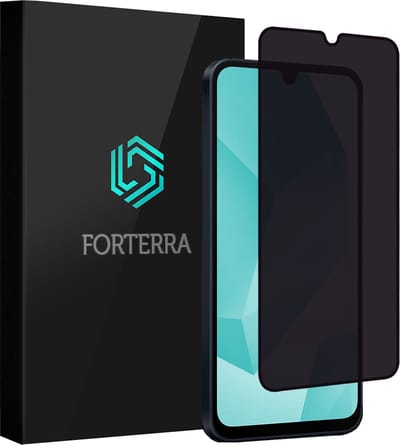 Screenprotector Geschikt voor Samsung Galaxy A16 - Privacy Filter - Beschermglas - Gehard Glas - Tempered Glass - Screen Protector
