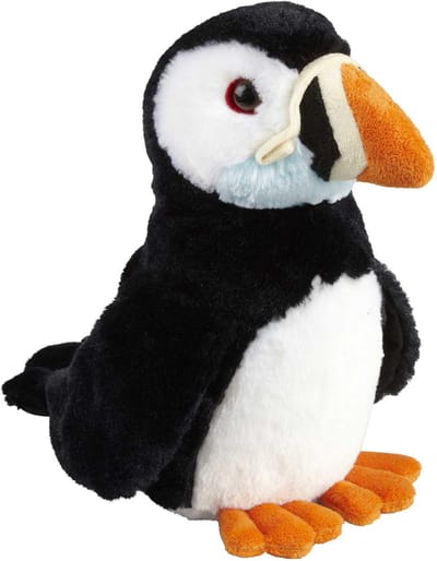 Ravensden Pluche knuffel dier Papegaaiduiker vogel - 30 cm - Speelgoed knuffels zeevogels