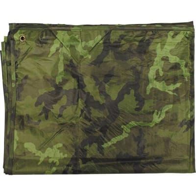 MFH Tarp - Multifunctioneel zeildoek - M 95 CZ camouflage - 300 x 300 cm.