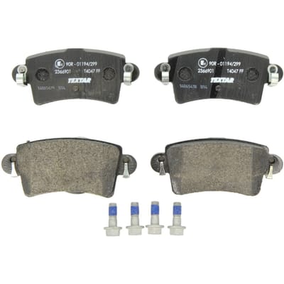 Remblokset TEXTAR 2366901, achter
