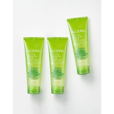 Tony Moly Aloë 93 Vochtige Verzachtende Gel 250ml 3 Stuks