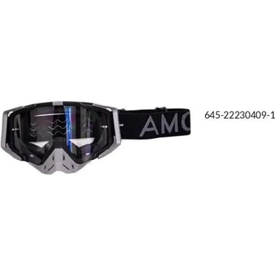 Motorcrossbril met heldere lens Amoq Aster