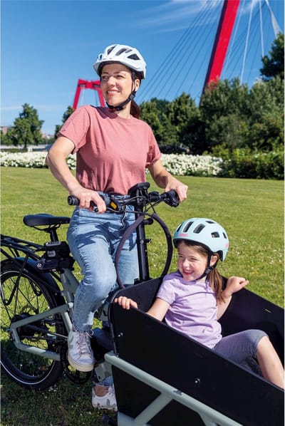 Fietshelm ABUS YOUN-I 2.0 iced mint M - 52-57 cm - turquoise - Geschikt voor gebruik op elektrische fietsen - stadsfietsen - 260 g