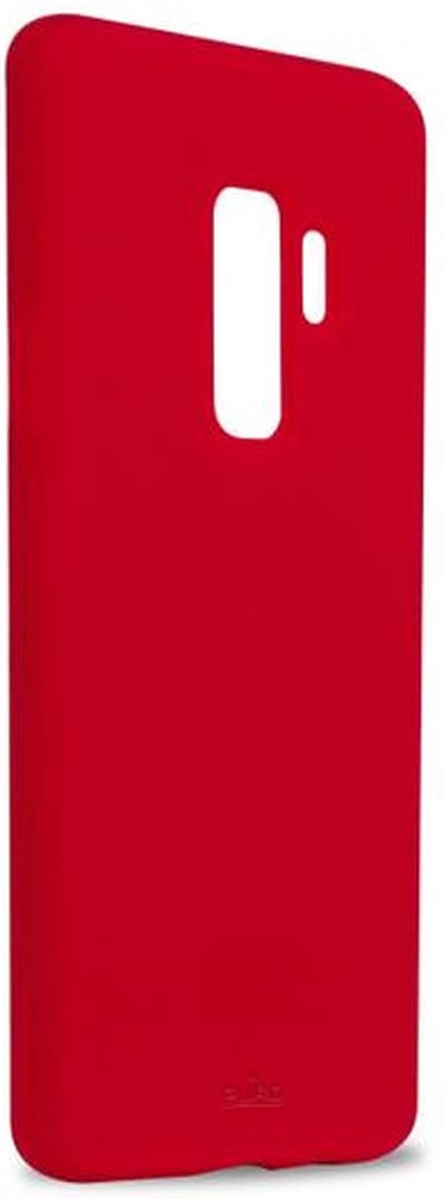 Puro Icon Cover do Samsung Galaxy S9+ czerwony