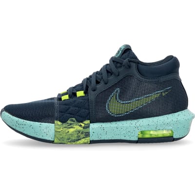 Mannen Basketbal Lebron Witness Vii Armory Navy/cyber/green Frost/bicoastal