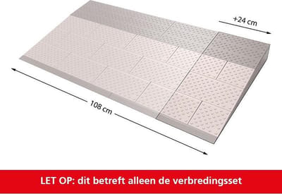 Secucare - Secucare modulaire drempelhulp verbredingsset