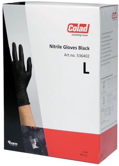 COLAD Nitrile Handschoenen - 400 stuks Voordeelverpakking - Large