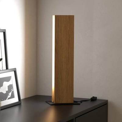 EGLO connect.z Anchorena-Z Smart Tafellamp - LED - 46,5 cm - Bruin/Zwart/Wit - Instelbaar RGB & wit licht - Dimbaar - Zigbee