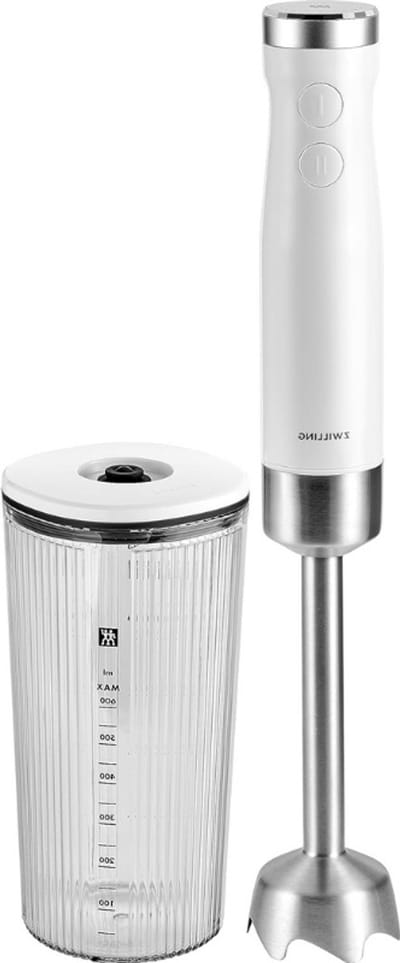 Hand Blender - DC Motor - White Steel - EU