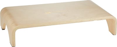 Houten Opstapkruk van Massief Esdoornhout - Stevige Voetenbank voor Bed of Massagetafel