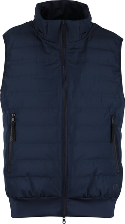 bodywarmer People of Shibuya NEW capuchon donkerblauw met voering