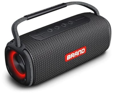 Draagbare Bluetooth Luidspreker - Buiten Speaker - Muziek Luisteren - 40W Diepe Bas - 28.5 cm - Zwart
