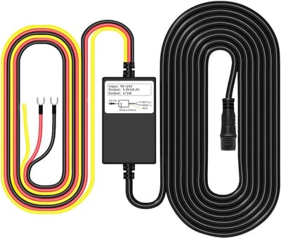 Motorfiets Dash Cam Kabel - Voedingskabel ACC - Motor Energievoorziening - 9V-24V naar 5V