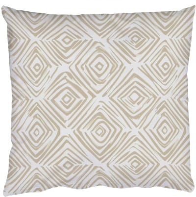 Sierkussens - Kussentjes Woonkamer - 50x50 cm - Abstract - Ruit - Beige