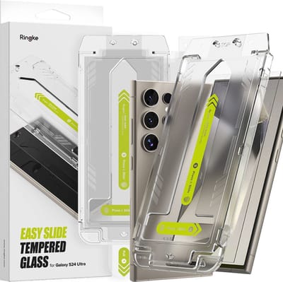 Ringke Easy Slide 2-pack Tempered Glass for Samsung Galaxy S24 Ultra