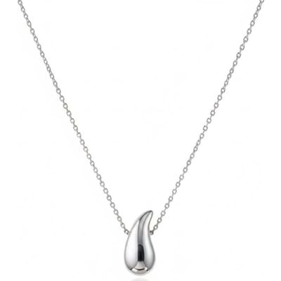 Dames Druppelketting in 925 Sterling Zilver BICLL026