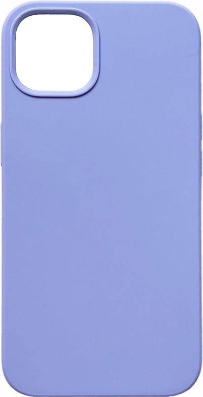 Casemania Hoesje Geschikt voor Apple iPhone 13 - Lila - Liquid Siliconen Back Cover