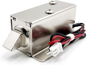 Elektrisch deurslot - Magneetslot beveiliging - Kast lade beveiliging - Inschakelen ontgrendelt - 55x23x28mm