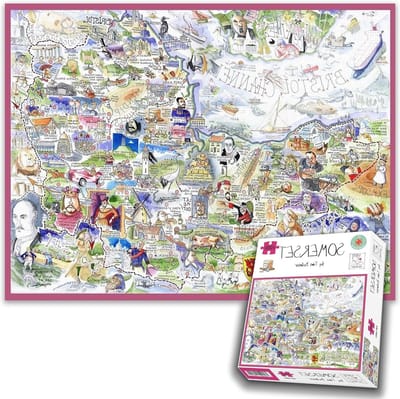 Legpuzzel - Puzzelspel Jigsaw - Ontspanning thuis - Humoristisch kunstwerk - 1000 stukjes - Meerdere kleuren
