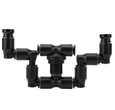 Allecto - Reptile Mist Sprayer - Terrarium Vernevelaar - 360° Verstelbaar - 1/4 Inch Aansluiting - Geschikt voor Regenwoudplanten - Voor Reptielen ...