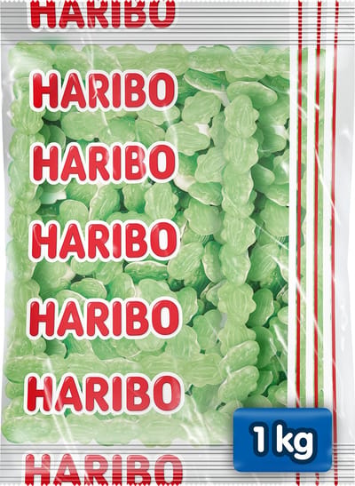 Haribo Kikkers - snoep met schuim - 1kg zak