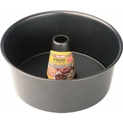 Moule à savarin/kouglof - IBILI - 24 x 10 cm - métal antiadhérent - noir noir
