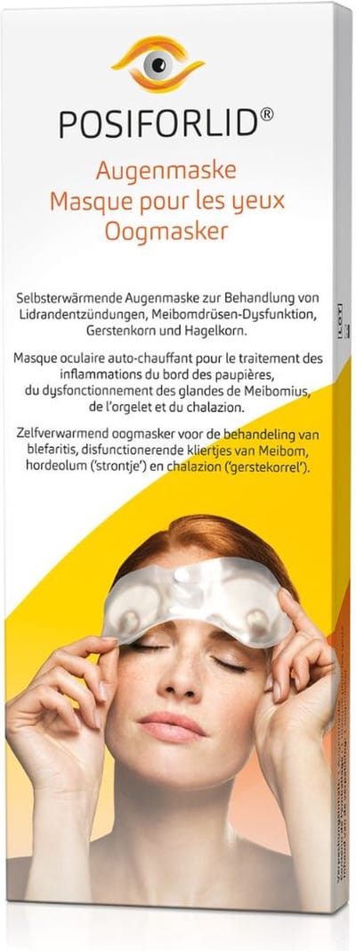 Posiforlid oogmasker - 1 stuks - zelfwarmend oogmasker