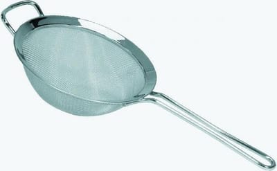 GEFU PASSO Zeef - RVS Keukenzeef - 23 cm - Professionele Fijnmazige Zeef