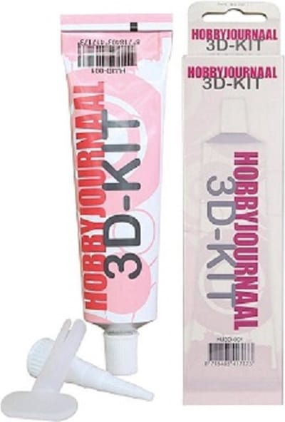 hobbyjournaal 3D Kit - Geurloos voor papier, hout en kunststof - 2x 80ml