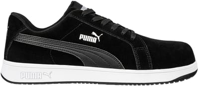 Puma Icon Suede Black Laag S1P 640010 - Zwart - 36