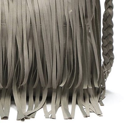 Moderne Dames Schoudertas met Franjes in 3 Kleuren