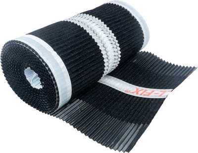 Klober Universele Ruiterrol Roll-Fix 390 mm Zwart | 5 Mtr