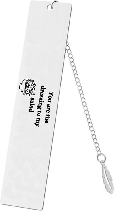 Akyol - you are the dressing to my salad boekenlegger - Quotes - familie vrienden - cadeau
