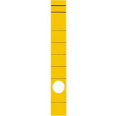 Rugetiket, rugbreedte 39 mm, zelfklevend, 10 stuks, geel