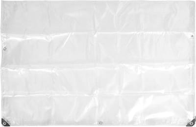 Dekzeil PVC - Regenbescherming - Buitenactiviteiten - Waterdicht Materiaal - 200x150 cm - Transparant