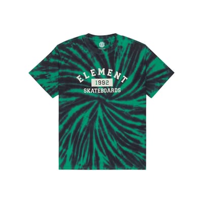 Element Home Team Tie Dye T-Shirt groen