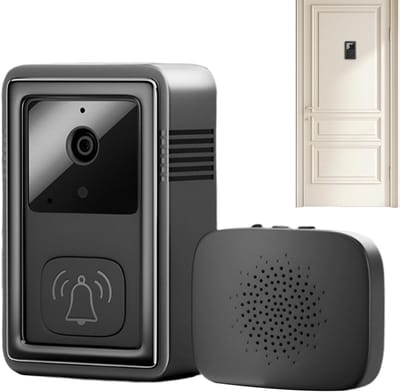 Deurbel Camera - Wifi Beveiliging - Huis Bewaken - Hoge Resolutie Nachtzicht - 97 x 29 x 146 cm - Zwart