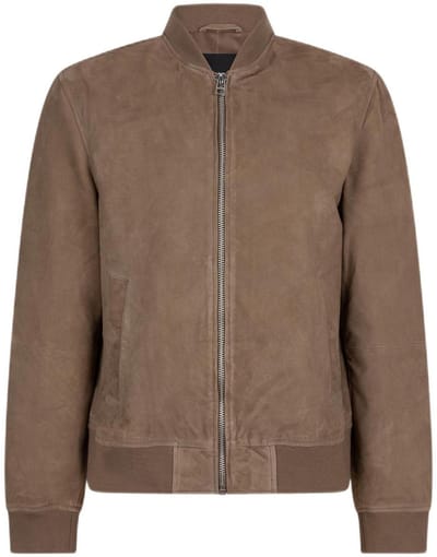 Goosecraft bomberjack John van suede bruin maat S