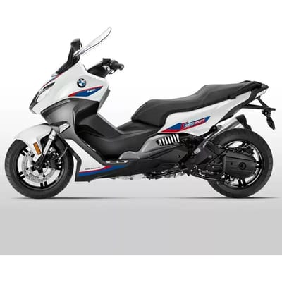 Autocollant BMW C650 Sport, autocollant de carrosserie pour scooter, autocollant de pédale étanche, autocollant décoratif pour scooter, accessoires maxi-scooter gray