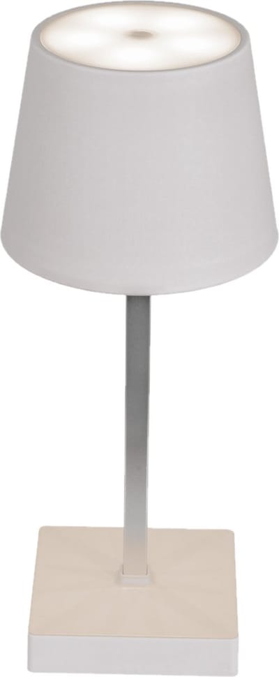 USB tafellamp LED dimbaar wit 26 cm van kunststof - Nachtlampje - Tafel lampje