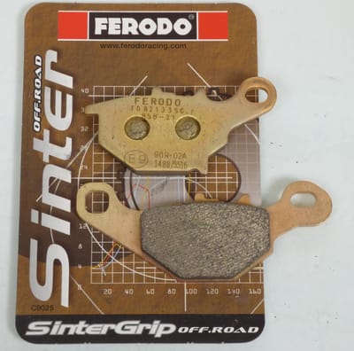 Plaquette de frein Ferodo pour Moto Suzuki 125 Dr-Z 2016 à 2017 DF43B / AV Neuf
