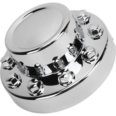 Cache central de roue ABS Chrome Étanche à la poussière Améliorer l'apparence pour le modèle 4500 5500 Roue arrière gray