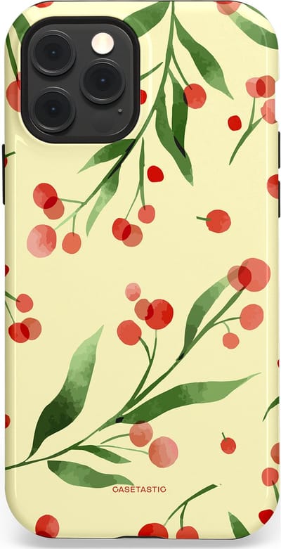 Casetastic Hoesje Geschikt voor Apple iPhone 12/12 Pro Magsafe - Stijlvolle Beschermende Duo-layer Case - Watermeloen